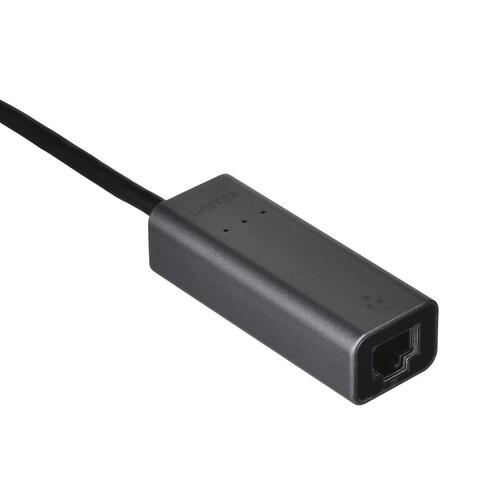 USB-C til ethernet-adapter Unitek U1313C Grå 30 cm