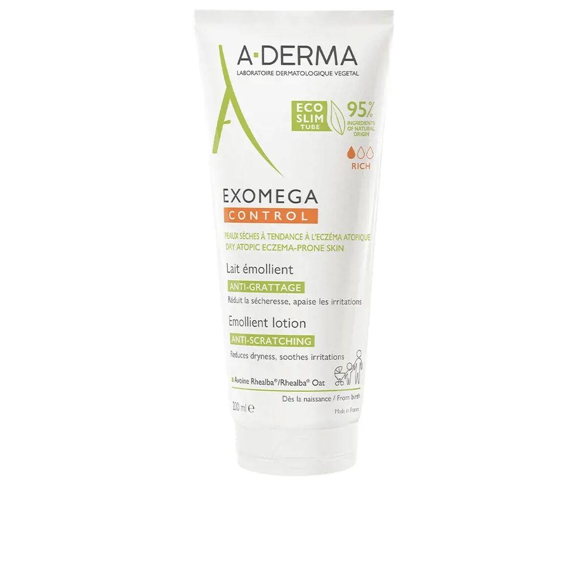 Bodylotion A-Derma Exomega Control 200 ml Lindrer kløe og irritation