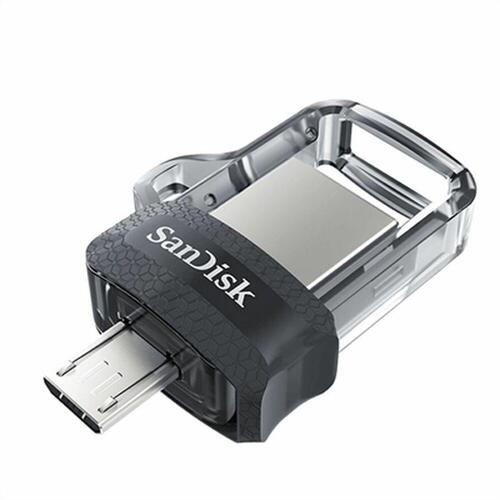 USB-stik SanDisk SDDD3-256G-G46 Sort Sølvfarvet 256 GB