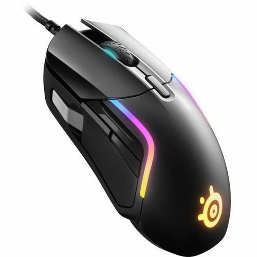 Mus SteelSeries Rival 5 Sort Gaming LED-Lys Med kabel Sort/Grå