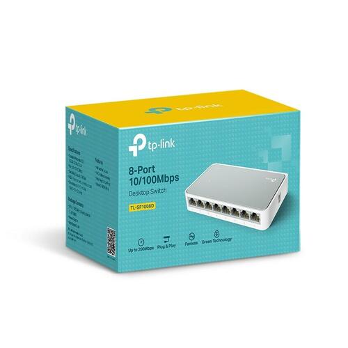 Switch til desktop TP-Link TL-SF1008D 10/100 Mbps