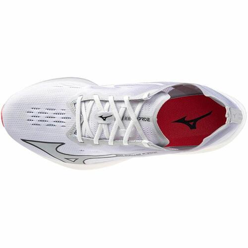 Løbesko til voksne Mizuno Wave Rebellion Pro 2 Hvid 41