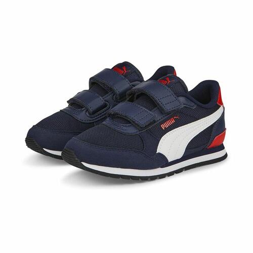 Løbesko til børn Puma ST Runner V3 Marineblå 28