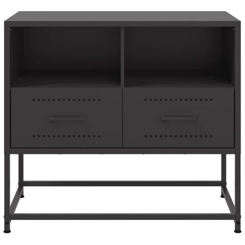 Tv-bord 68x39x60,5 cm stål sort