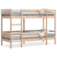 Køjeseng 90x200 cm massivt fyrretræ