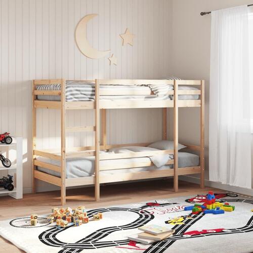 Køjeseng 90x200 cm massivt fyrretræ