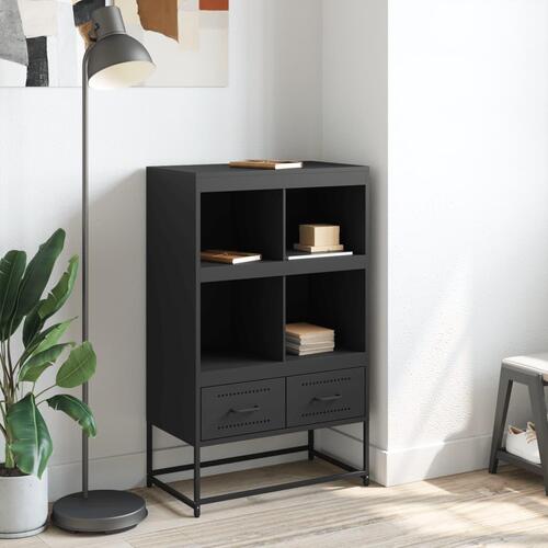 Skab 68,5x39x111,5 cm koldvalset stål