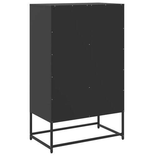 Skab 68,5x39x111,5 cm koldvalset stål