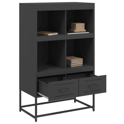 Skab 68,5x39x111,5 cm koldvalset stål