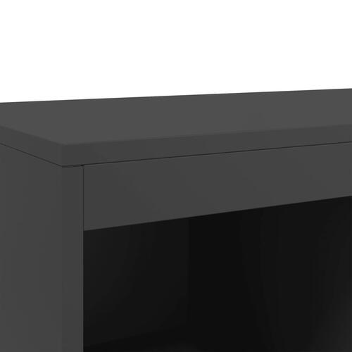 Skab 68,5x39x111,5 cm koldvalset stål
