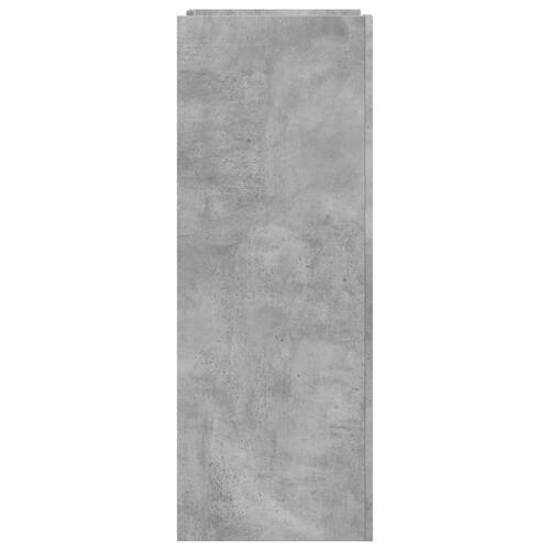 Skoreol 52x37,5x100 cm konstrueret træ betongrå