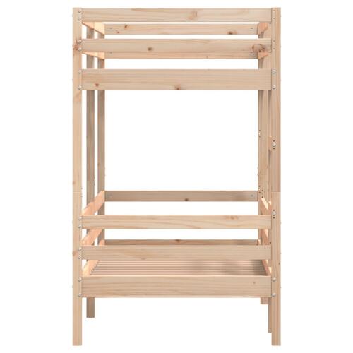 Køjeseng 90x190 cm massivt fyrretræ