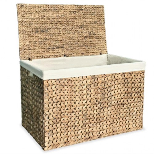 Vasketøjskurv 82x42,5x52,5 cm vandhyacint