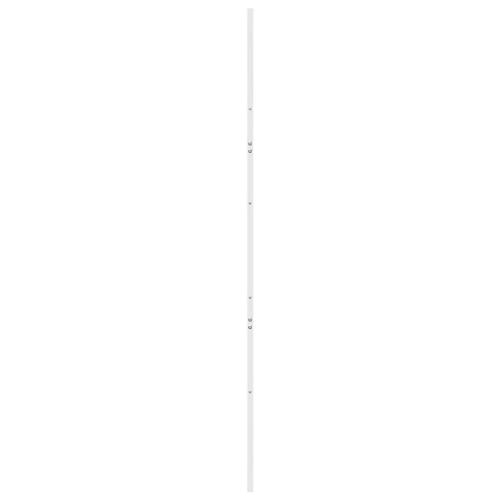 Skydedør 100x208 cm massivt fyrretræ hvid