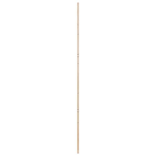 Skydedør 90x208 cm massivt fyrretræ