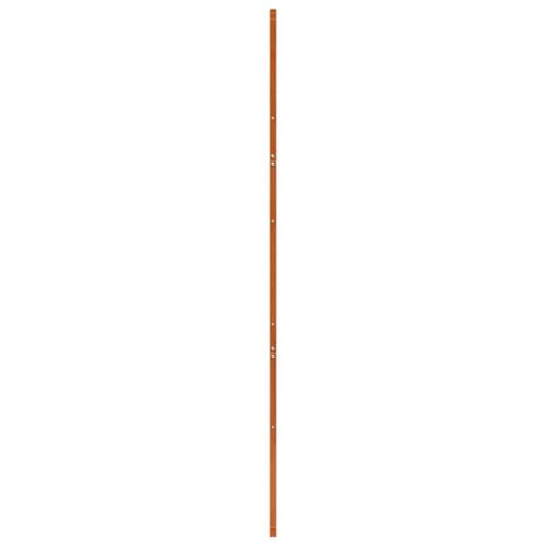 Skydedør 100x208 cm massivt fyrretræ gyldenbrun