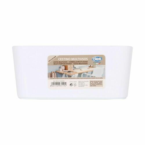 Multibrug kurv Confortime Hvid 24 x 16,5 x 10 cm (24 enheder)