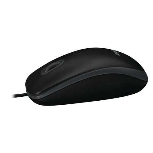 Mus Logitech B100 Sort Monochrome
