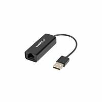 USB 2.0 til RJ45-netværksadapter Lanberg NC-0100-01