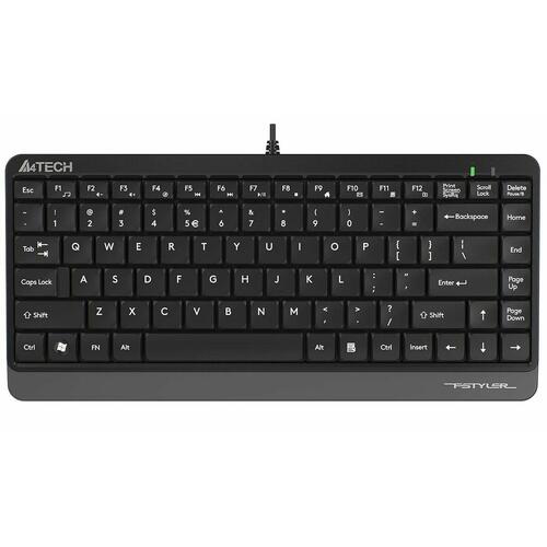Tastatur A4 Tech A4TKLA46787 Sort Engelsk