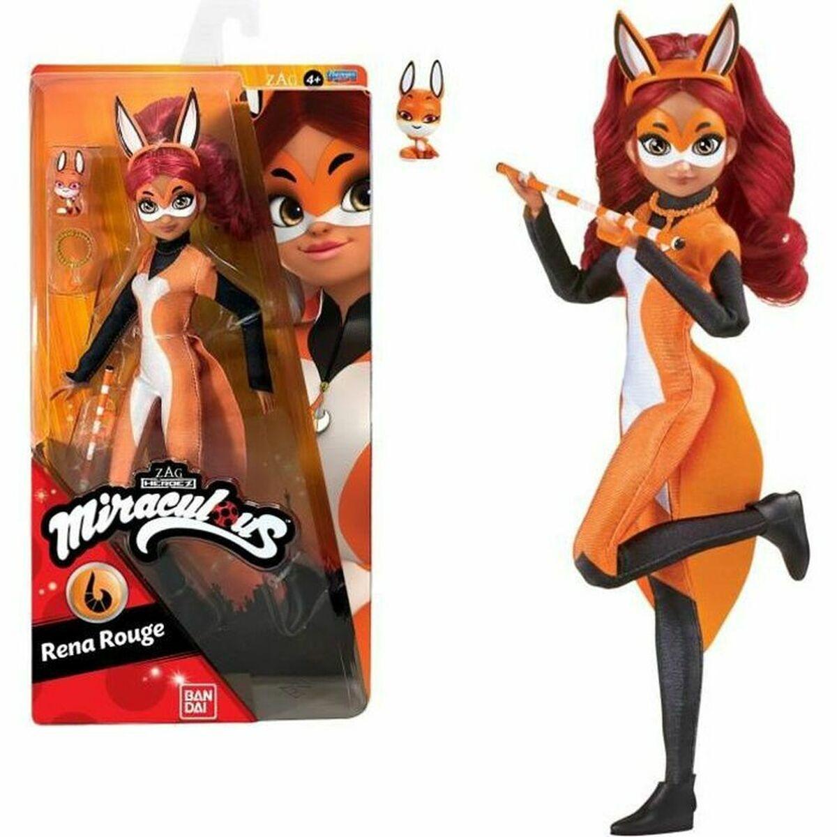 Bandai Dukke - Rena Rouge fra Miraculous, 26 cm
