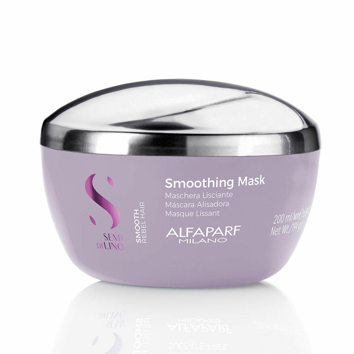 Alfaparf Milano Semi di Lino Smooth Smoothing Mask 200 ml - hårkur mod krus
