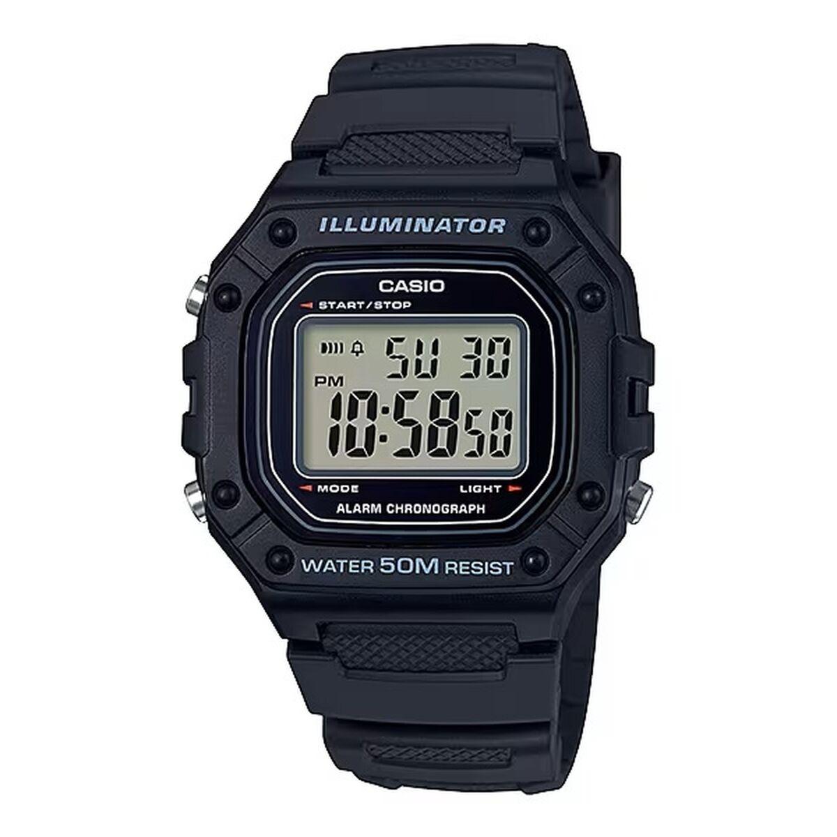 Casio herreur SPORT COLLECTION, sort - Ø 43 mm