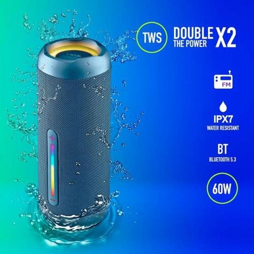 Transportable Bluetooth-højttalere NGS ROLLERFURIA3BLUE Blå 60 W