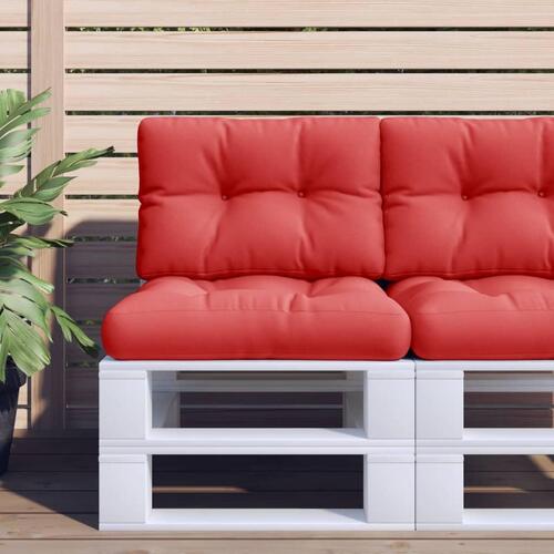 Pallehynde 50x40x12 cm stof rød