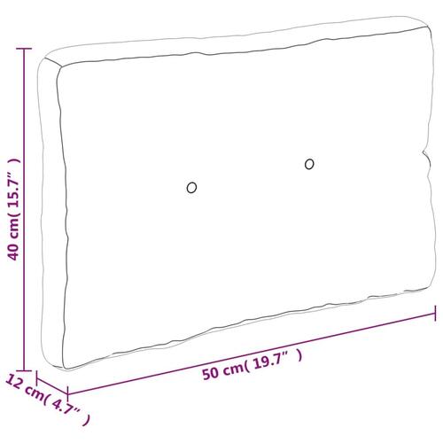 Pallehynde 50x40x12 cm stof gråbrun