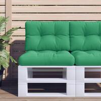 Pallehynde 60x40x12 cm stof grøn
