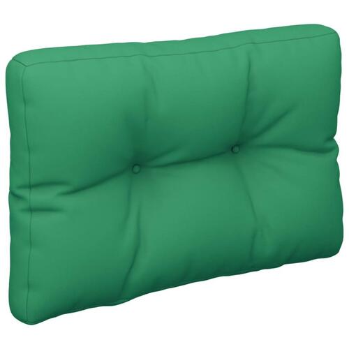 Pallehynde 60x40x12 cm stof grøn