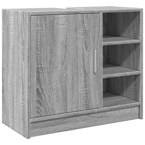 Underskab 63x29x55 cm konstrueret træ grå sonoma-eg