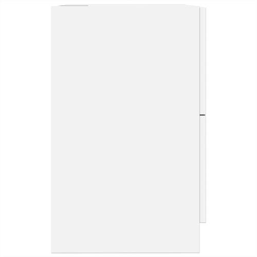 Underskab til håndvask 40x37x59 cm konstrueret træ hvid