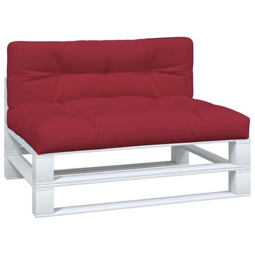 Pallehynder 2 stk. stof vinrød