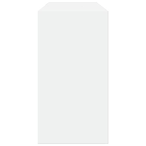 Underskab til håndvask 90x29x55 cm konstrueret træ hvid