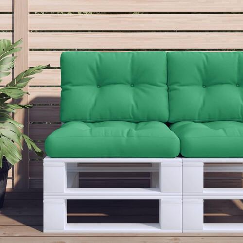 Pallehynde 50x40x12 cm stof grøn