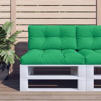Pallehynde 80x40x12 cm stof grøn