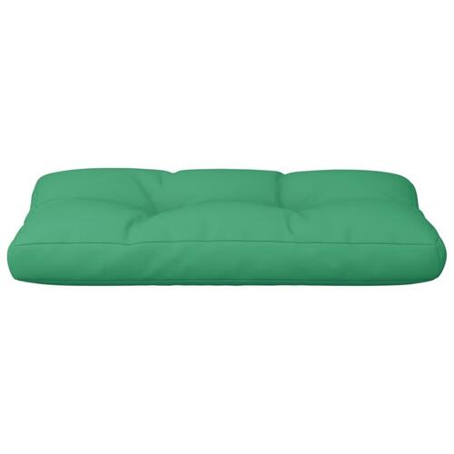 Pallehynde 80x40x12 cm stof grøn