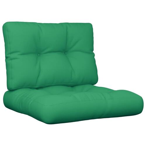 Pallehynder 2 stk. stof grøn