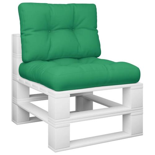 Pallehynder 2 stk. stof grøn