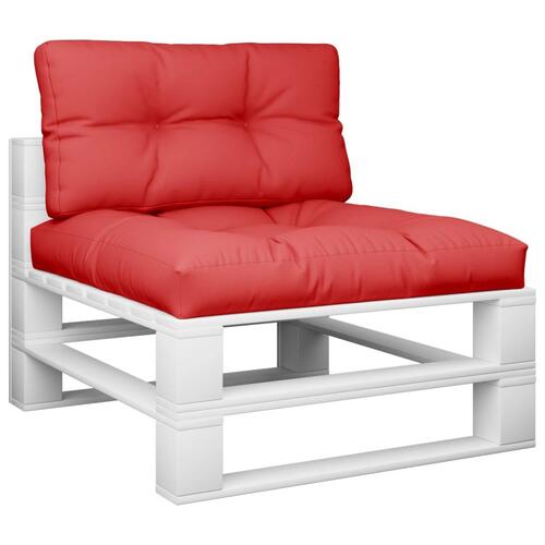 Pallehynder 2 stk. stof rød