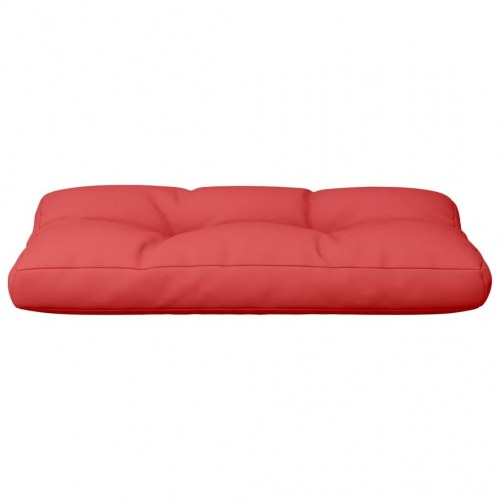 Pallehynde 70 × 40 × 12 cm - rød stofhynde til pallesofa og havemøbler