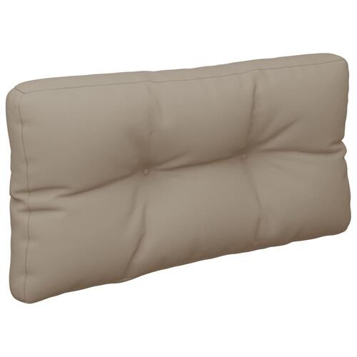 Pallehynde 70x40x12 cm stof gråbrun