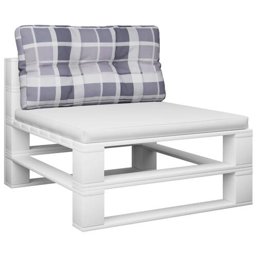 Pallehynde 70x40x12 cm stof grå