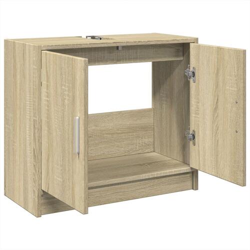 Underskab 63x29x55 cm konstrueret træ sonoma-eg