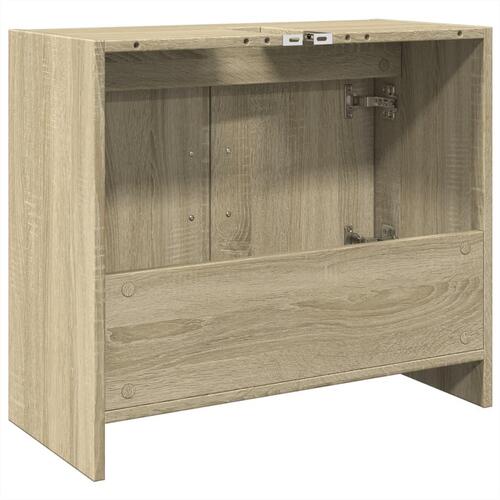 Underskab 63x29x55 cm konstrueret træ sonoma-eg