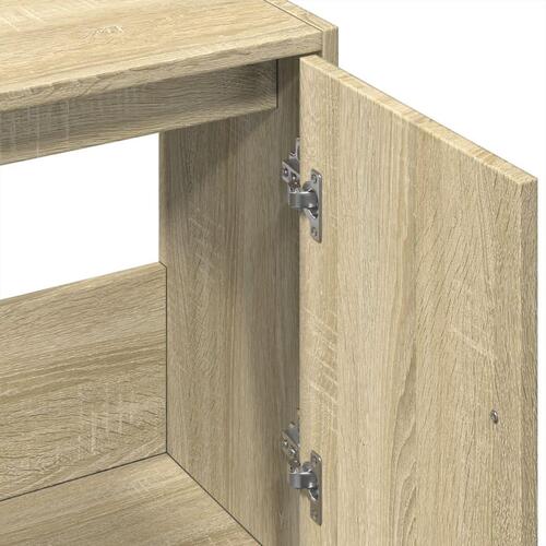 Underskab 63x29x55 cm konstrueret træ sonoma-eg
