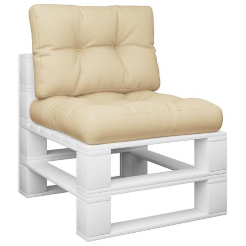 Pallehynder 2 stk. stof beige
