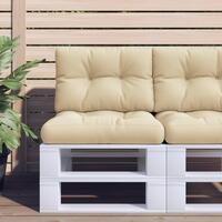 Pallehynde 50x40x12 cm stof beige